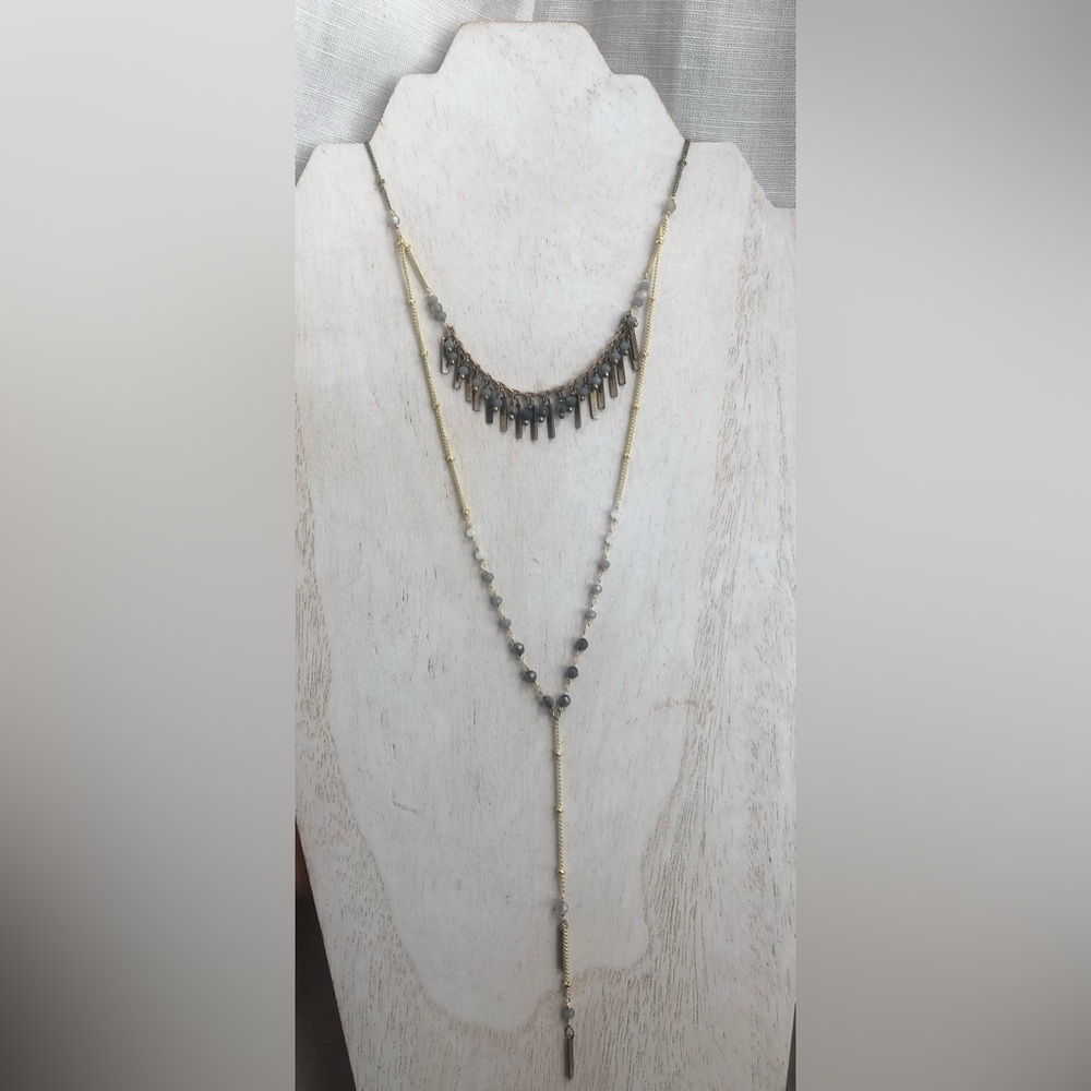 Double Layer Necklace - image 3
